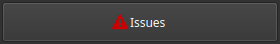 The issues section with the issues button and its red panel