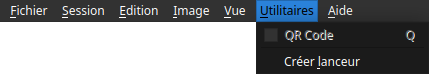 Menu Utilitaires